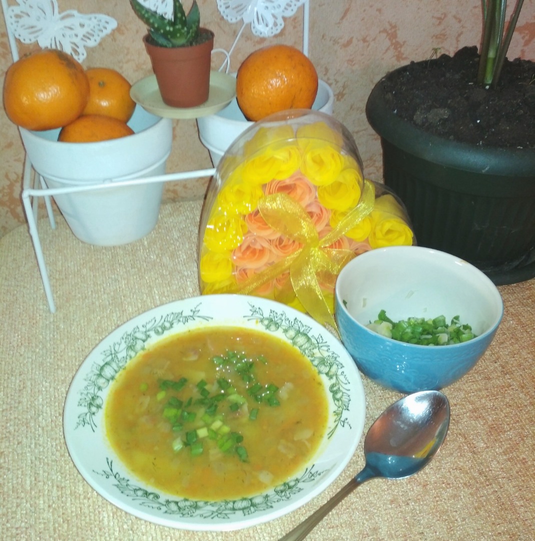 Гороховый суп в пролетарских традициях