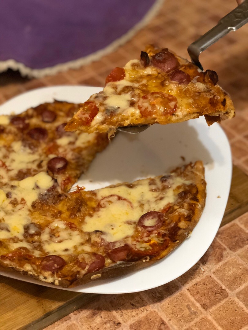 Пицца с моцареллой🍕