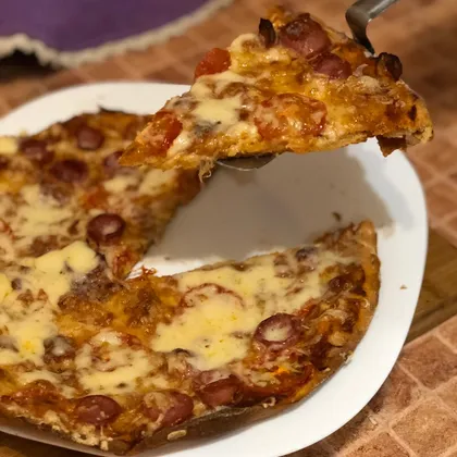 Пицца с моцареллой🍕