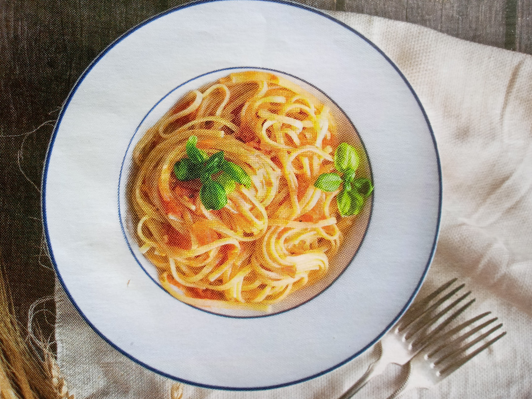 Спагетти с овощной поджаркой - рецепт автора Марина Юрчук (Рудь)