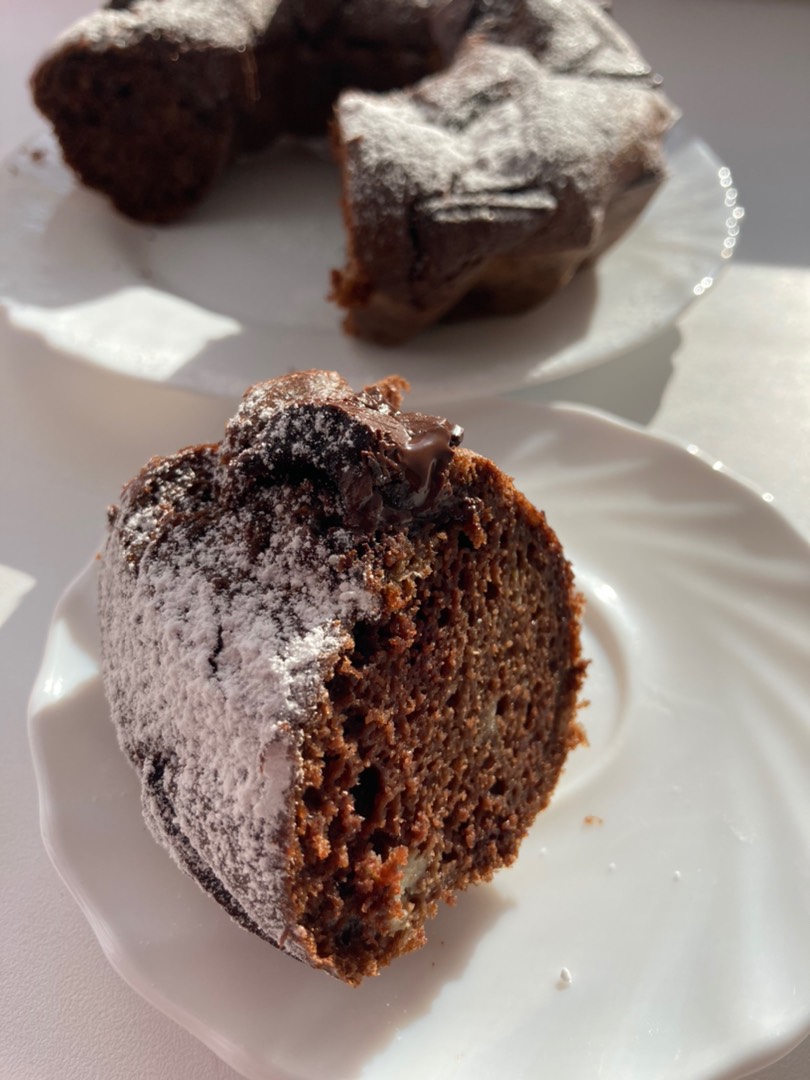 Шоколадный ПП кекс