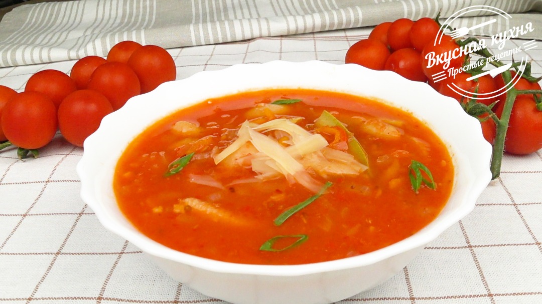 Фасолевый суп с томатной пастой - пошаговый рецепт с фото на aikimaster.ru
