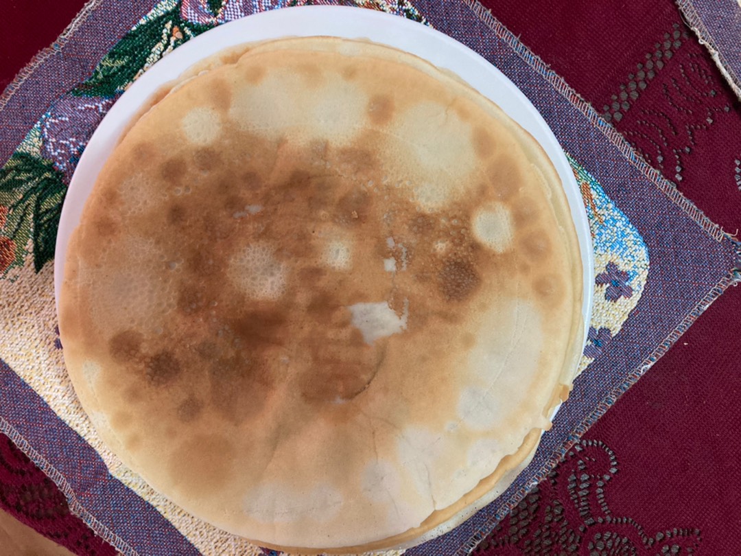 Блины на молоке