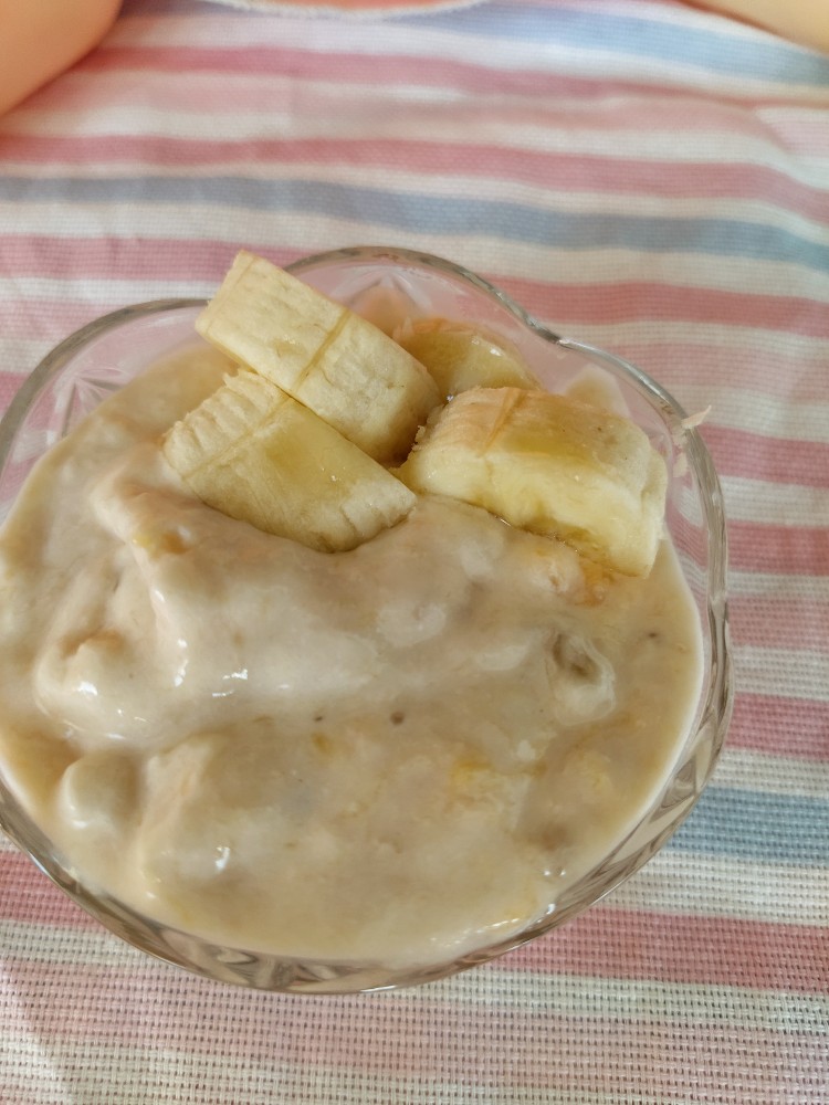 Персико-банановое мороженое