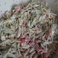 Салат из свежей капусты