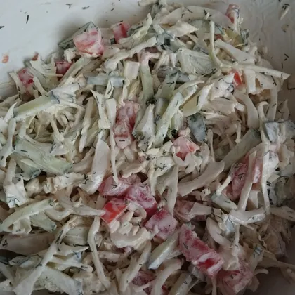 Салат из свежей капусты