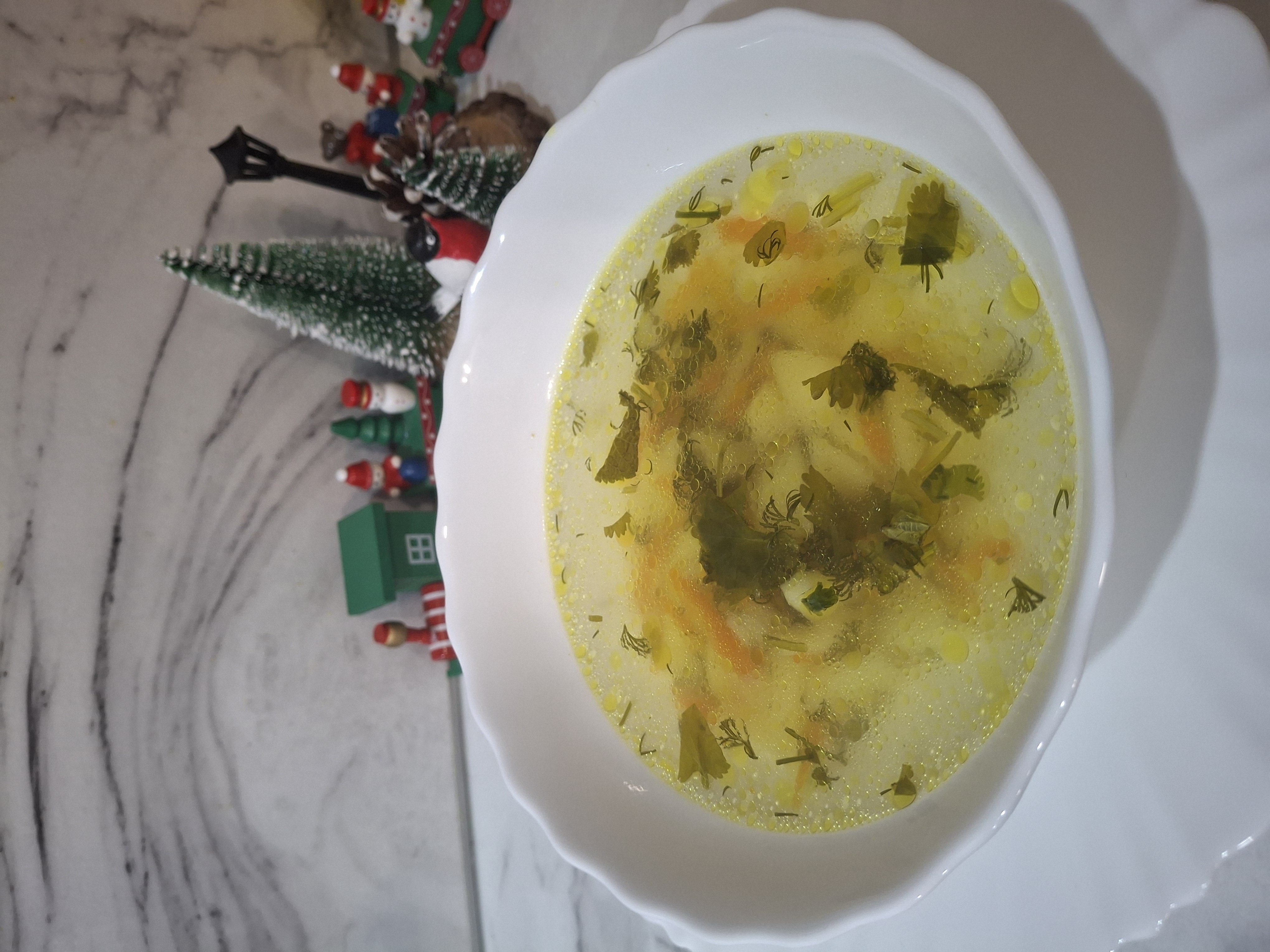 Суп картофельный