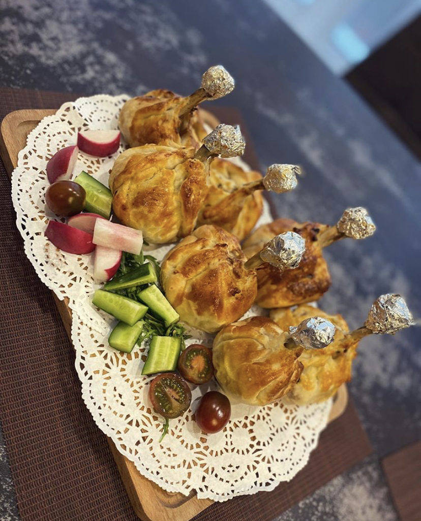 Куриные ножки в мешочках