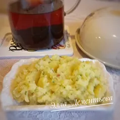 Картофель с луком и укропом для начинки пирожков или гарнир