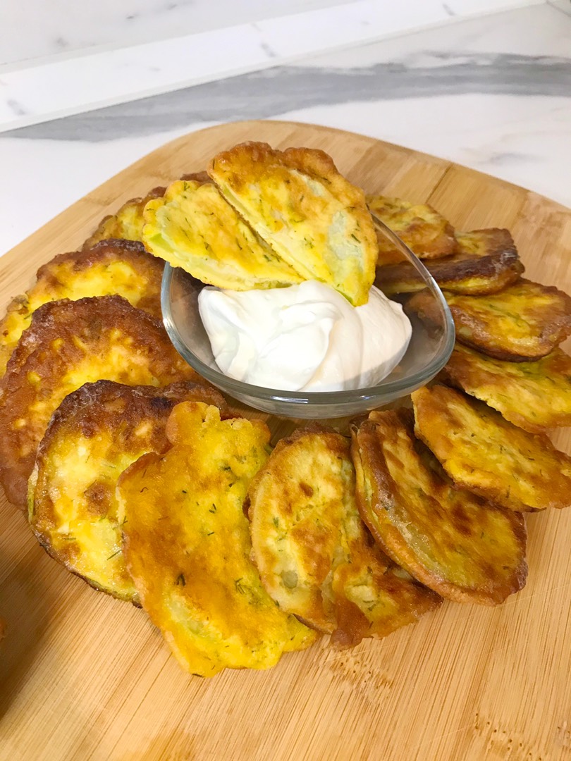 Кабачки в кляре