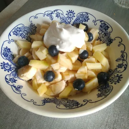 Творожно-фруктовый завтрак