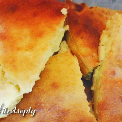 #кулинарныймарафон Пирог с картофелем и сыром