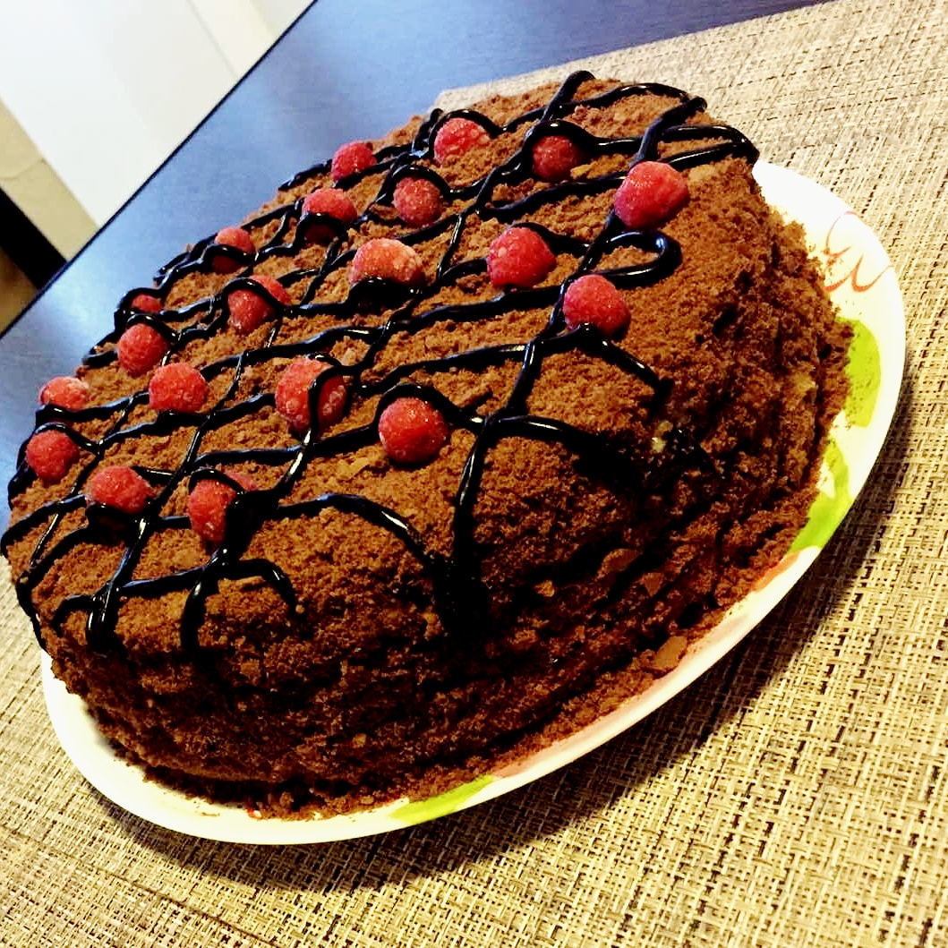 Торт медово-шоколадный, пошаговый рецепт на ккал, фото, ингредиенты - НатаВИ | Ricetta