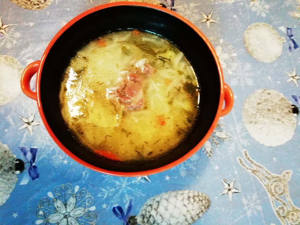Суп вермишелевый с 🦃 ндюшатиной