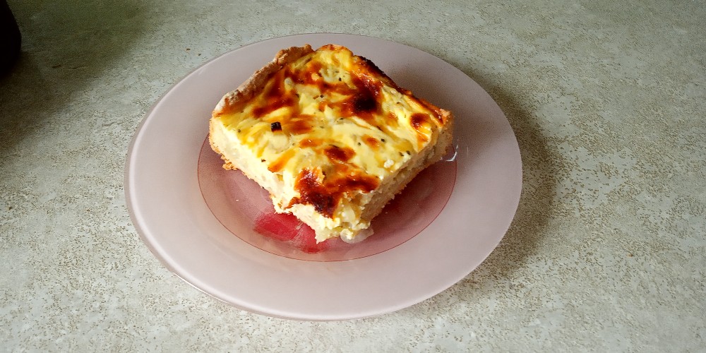 Луковый киш