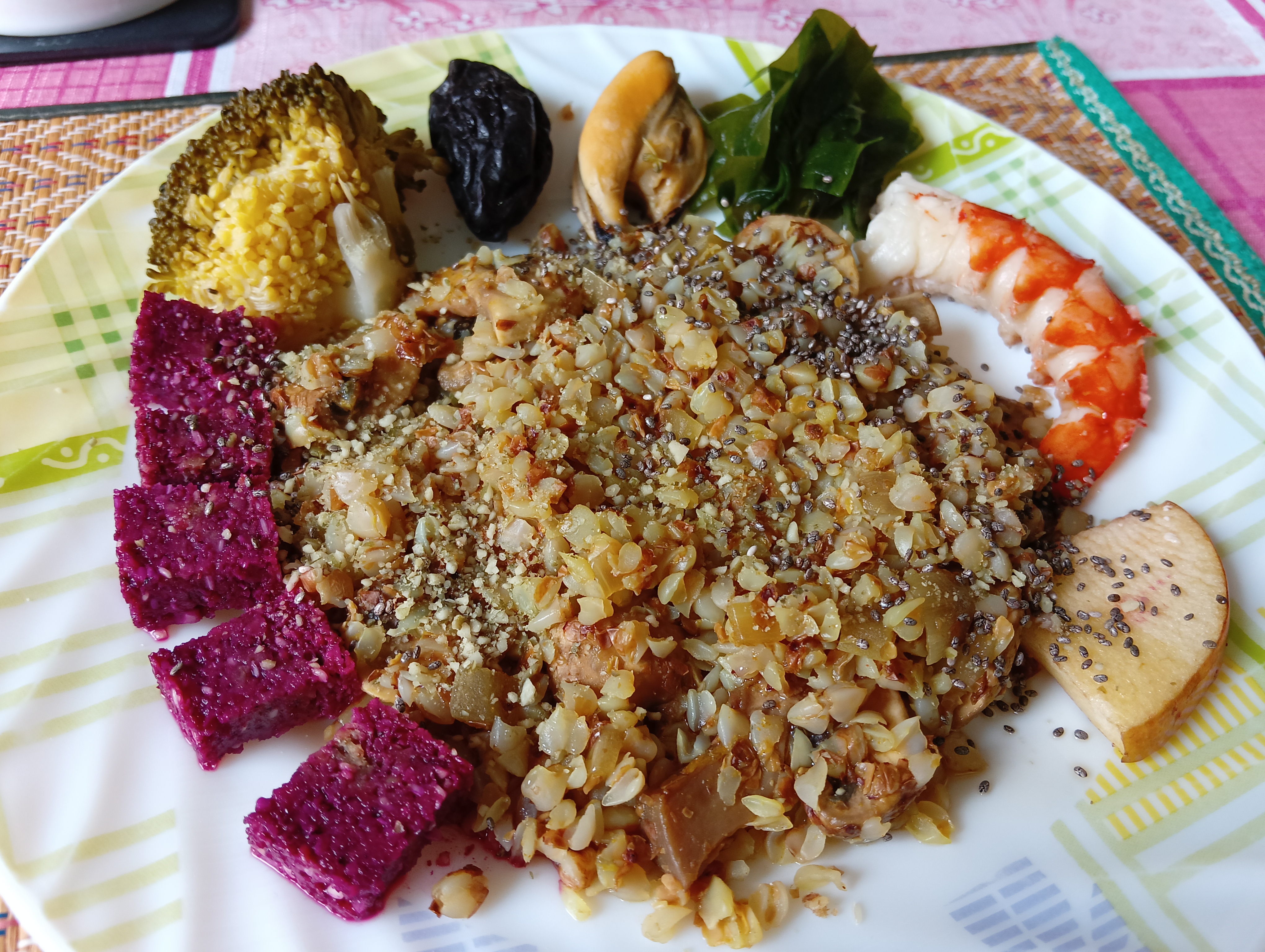Гречка с грибами