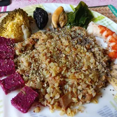 Гречка с грибами