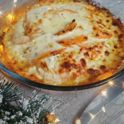 Батат🍠 под сыром в духовке на новогодний стол