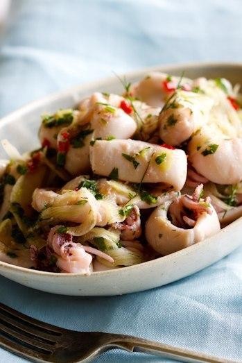 Маринованные кальмары