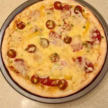 Пицца в духовке 🍕 вкусно просто просто