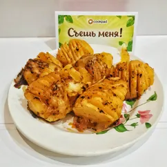 Картофель-гармошка в духовке