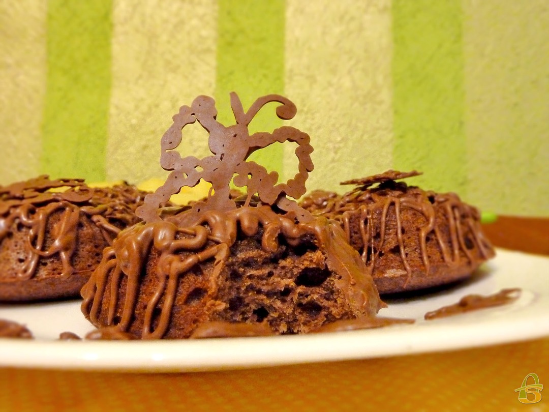 Рецепт №10: «Шоколадно-имбирные кексы с «Маскарпоне» 🧁