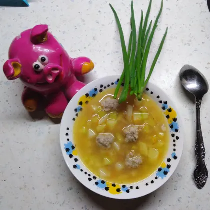 Гречневый суп с фрикадельками для детей 😍😍😍