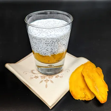 Чиа-пудинг с манго 
