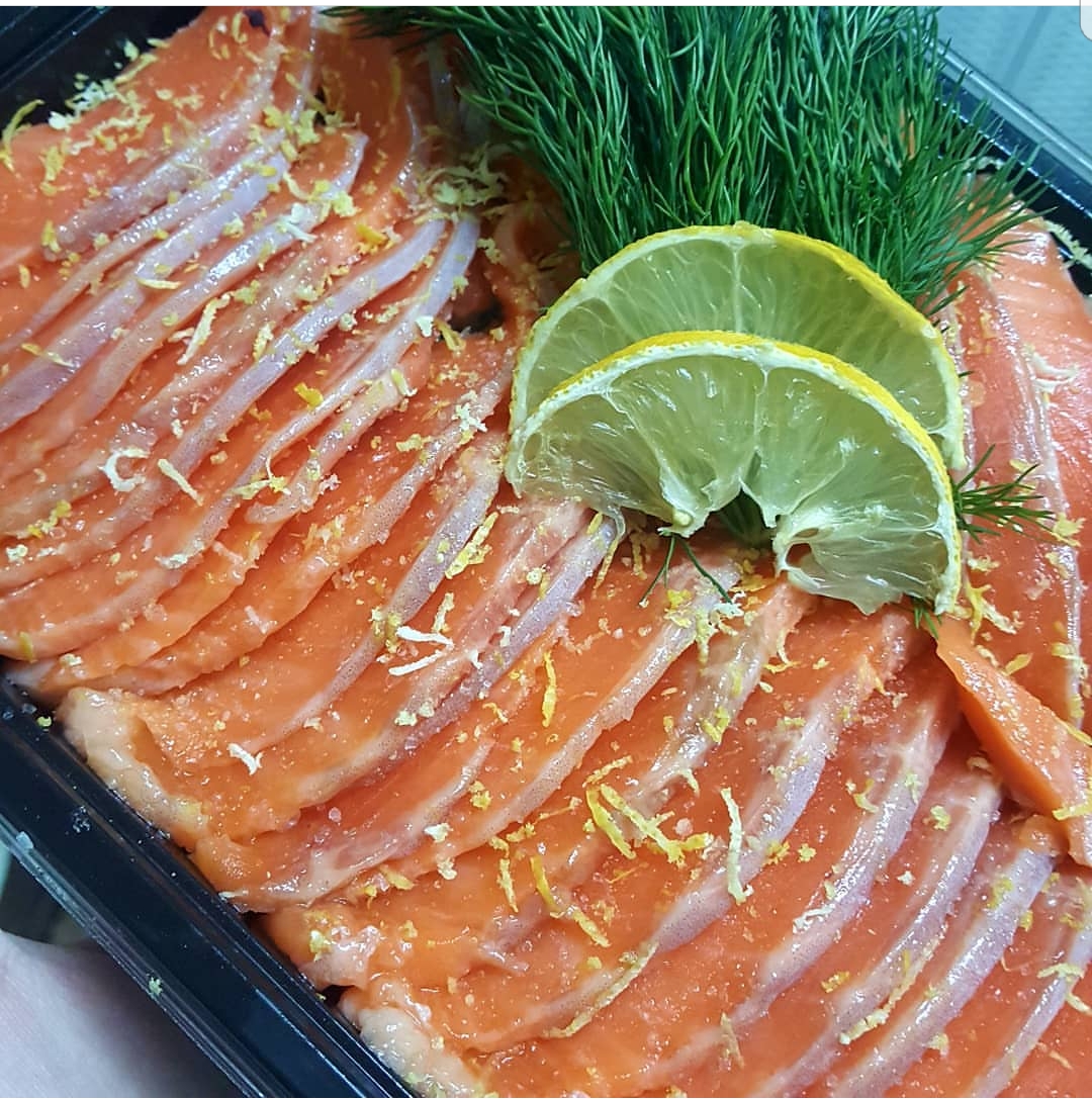 Карпаччо из сёмги