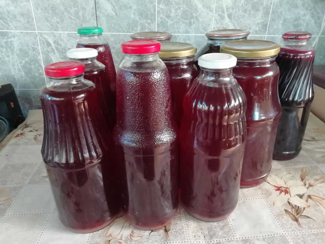 Яблочно-виноградный сок через соковыжималку, рецепт на зиму