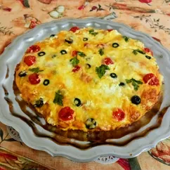 Пицца праздничная "Три сыра"