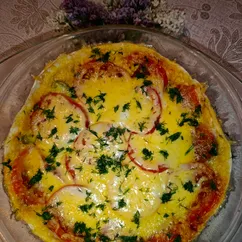 Лазанья из лаваша с шампиньонами