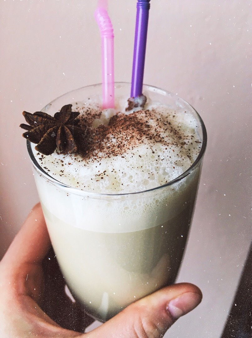 ☕️Кофейный молочный коктейль🍦