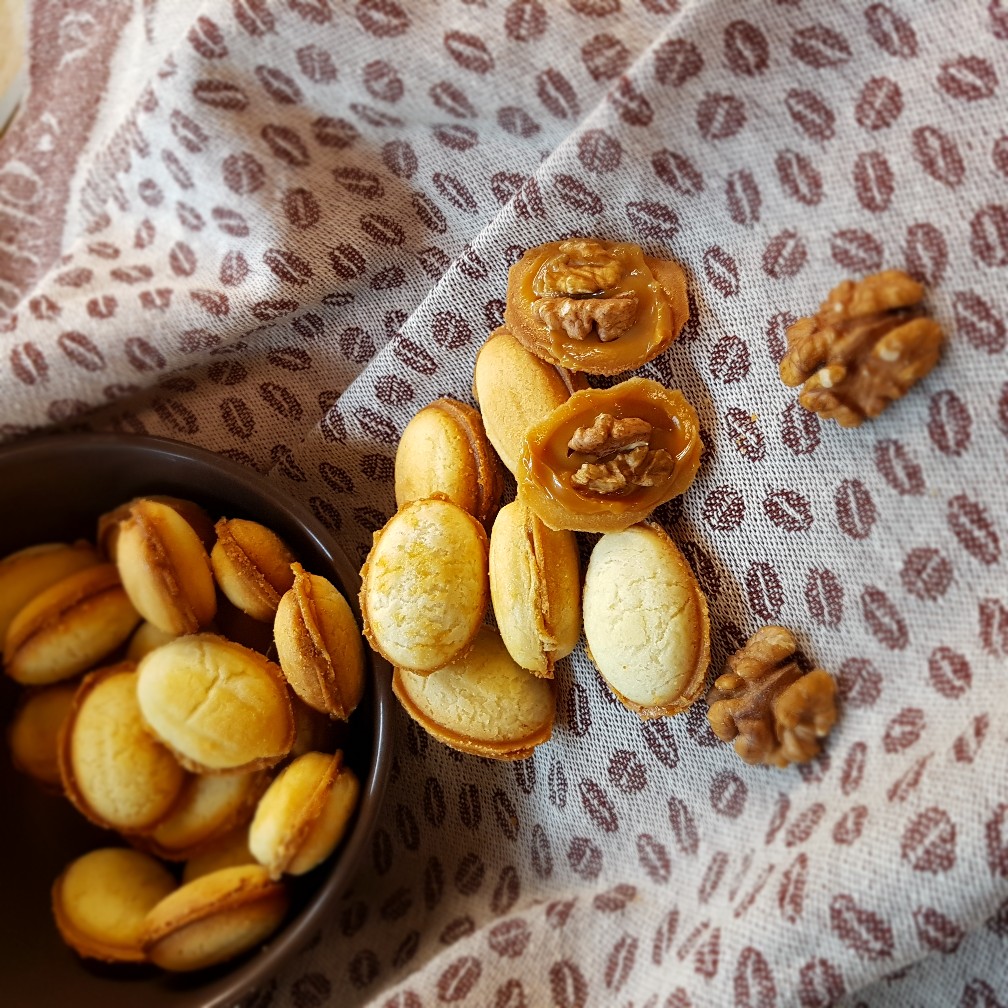 Советские орешки со сгущенкой