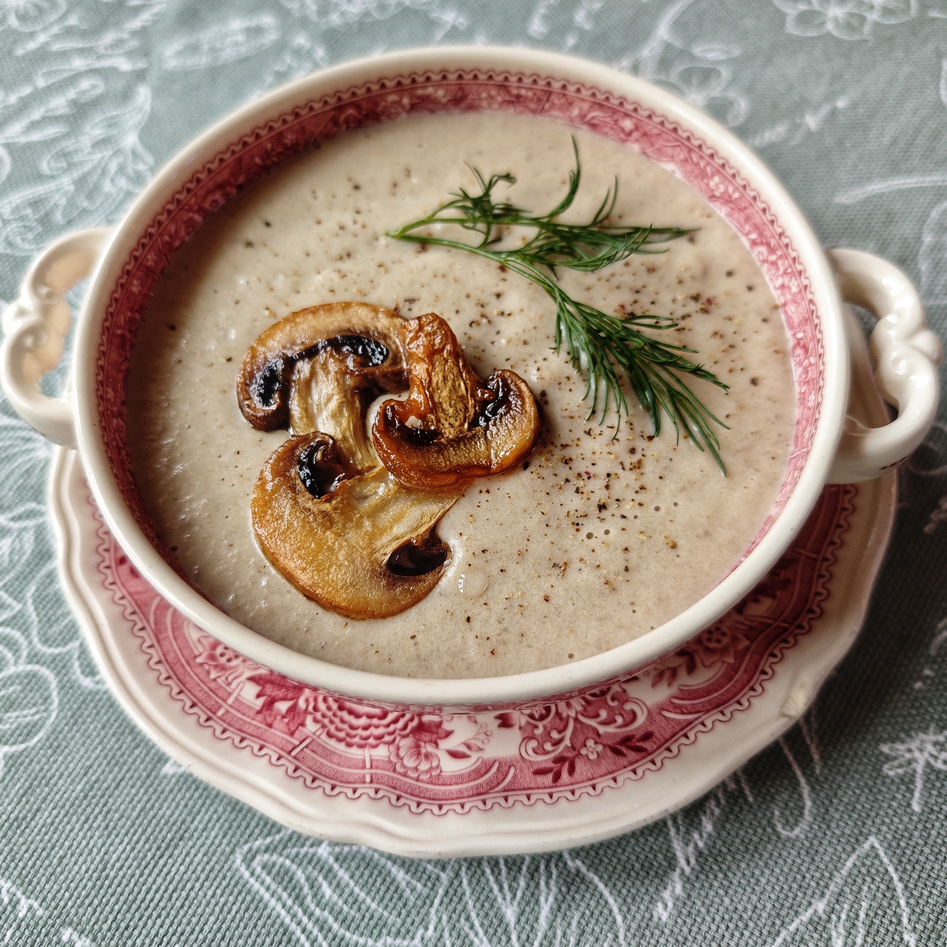 Крем-суп из шампиньонов