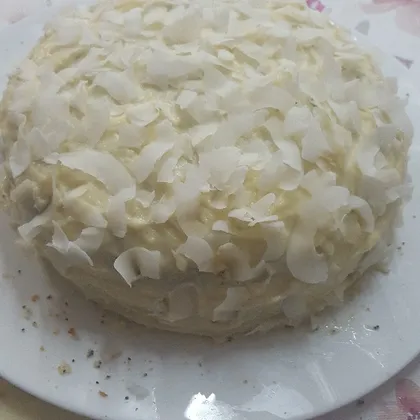 Маково-кокосовый тортик в мультиварке