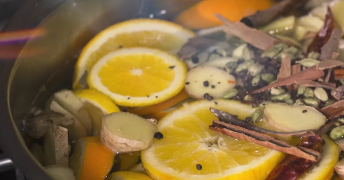 Апельсиновый глинтвейн со специями (без алкогольный) рецепт с фото ...