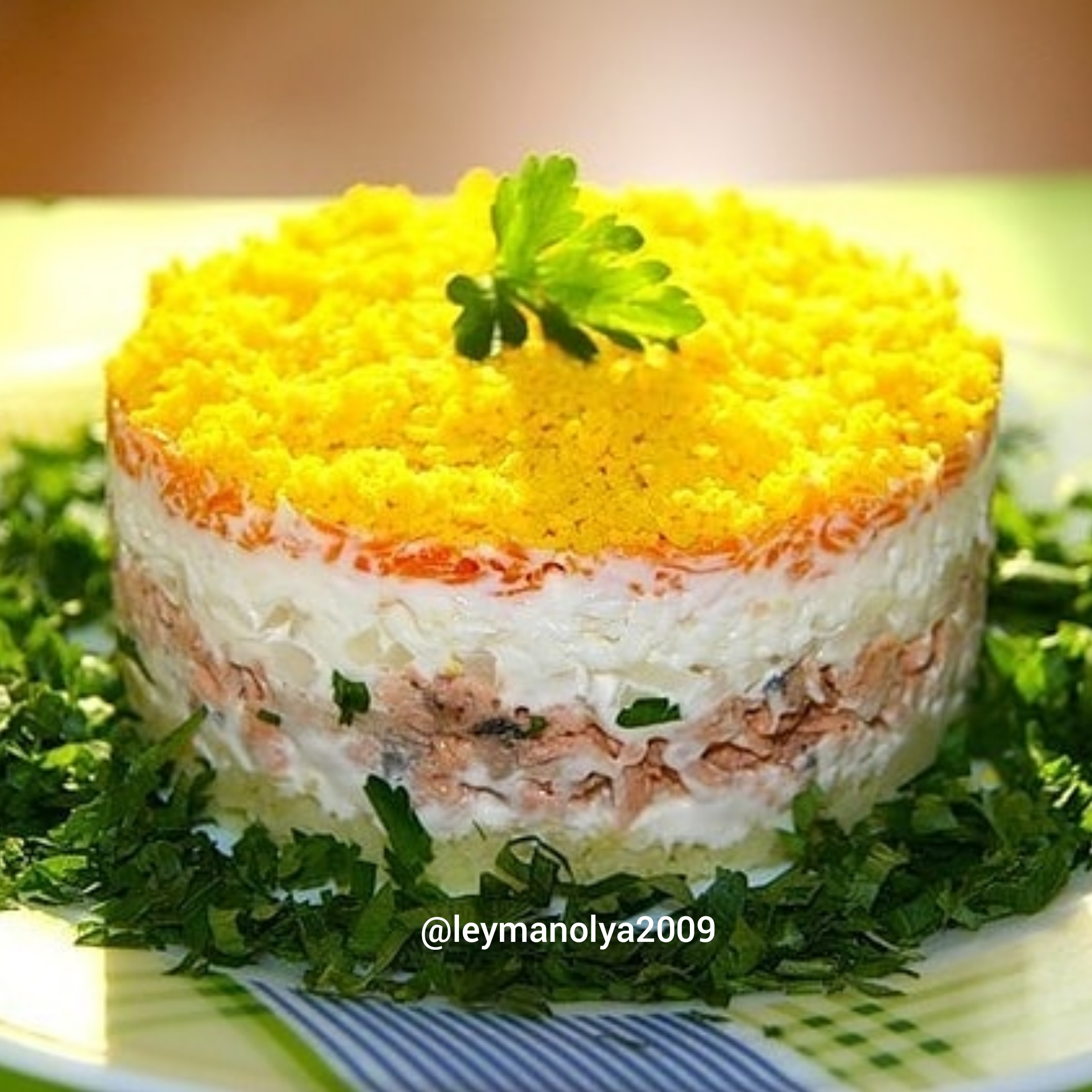Салат «Мимоза» с рисом — пошаговый рецепт с фото
