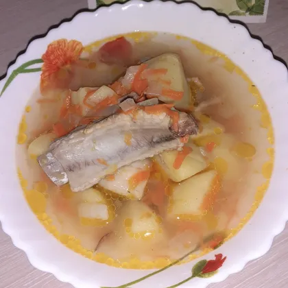 Картофельный суп со свиными ребрами