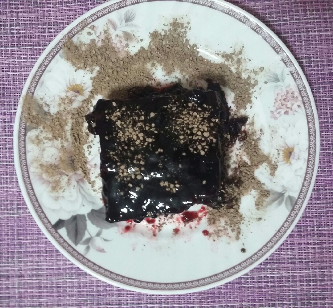 Черничное желе с ягодами