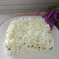 Закусочный торт из крабовых палочек