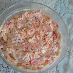 Салат с корейской морковью