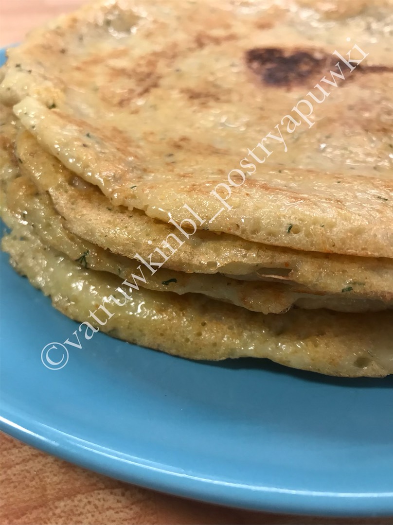Сытные картофельные блинчики