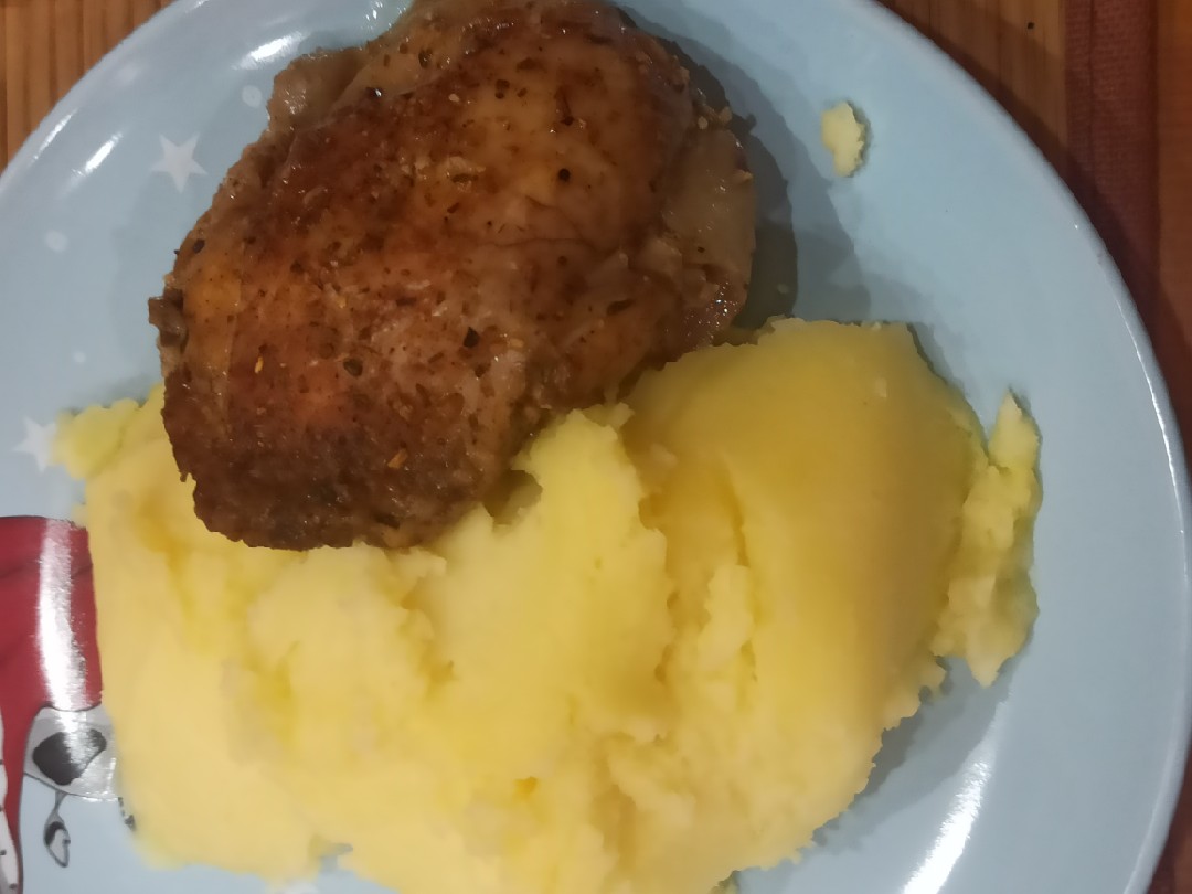 Сочная курица с чесноком