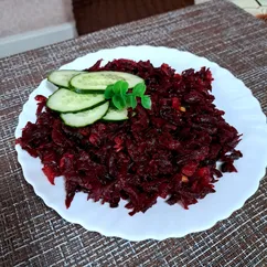 Тушеная свекла как в детском саду