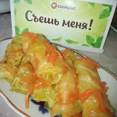 Пикантные рулетики с корейской морковкой