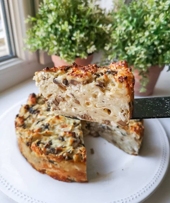 Пирог с сыром и грибами. - пошаговый рецепт с фото
