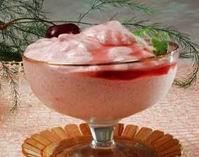 Вишневый мусс на манной крупе