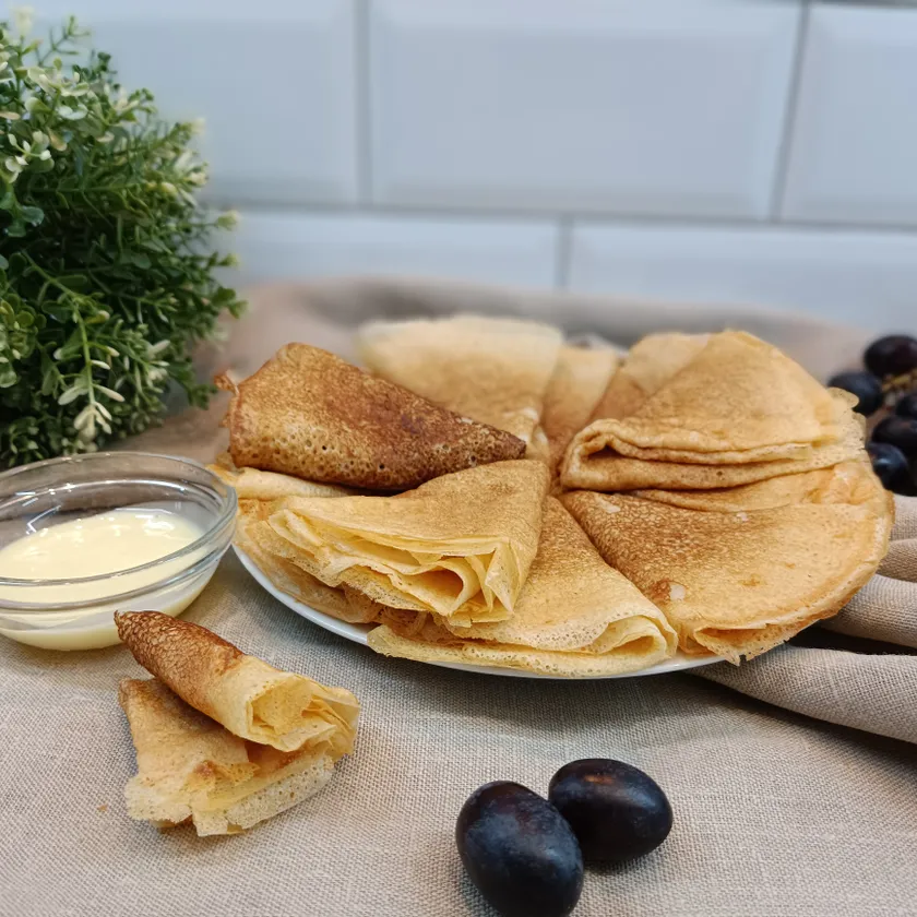 Блины на кипятке