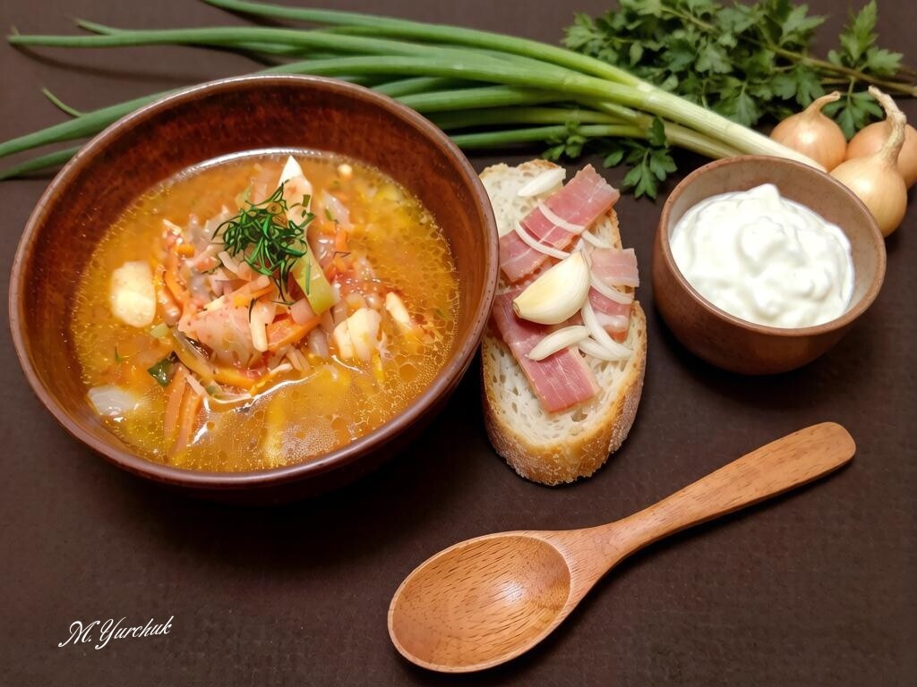 Вкусные щи из свежей капусты 